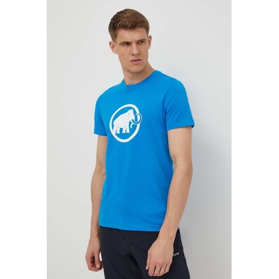 MAMMUT Спортна тениска Mammut Core в синьо с принт (1017.05890)