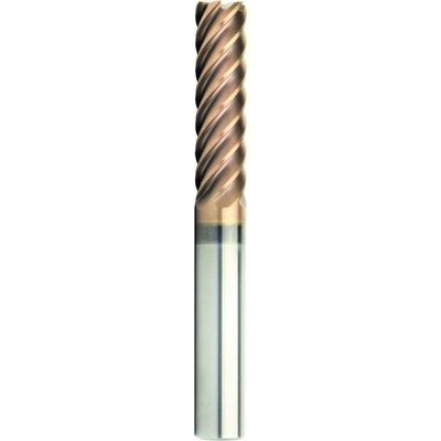 6 břitá tvrdokovová fréza 12 mm extra dlouhá, na tvrdé
