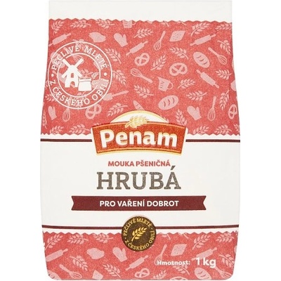 Penam Pšeničná mouka hrubá 1 kg