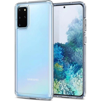 Spigen Crystal Hybrid Case - хибриден кейс с висока степен на защита за Samsung Galaxy S20 Plus (прозрачен)