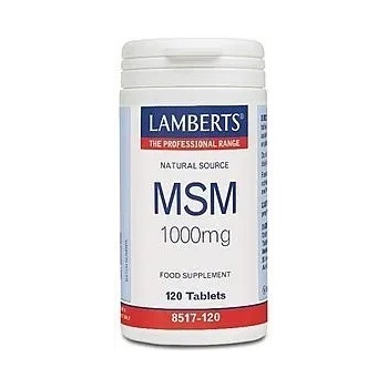 Image 1 of LAMBERTS ЛАМБЕРТС МСМ МЕТИЛСУЛФОНИЛМЕТАН 1000МГ 120 ТАБЛ /lamberts msm 1000mg 120tab