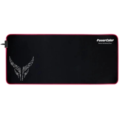 PowerColor Подложка за мишка PowerColor Red Devil RGB - XL (PC-PAD-MPDR-1000)