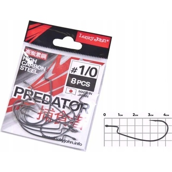 LUCKY JOHN PREDATOR Offset 345 veľ.1 8 ks