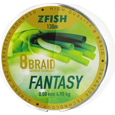 Zfish Šnůra Fantasy 8-Braid 130m 0,08mm