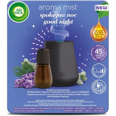 Air Wick Aroma vaporizér strojek a náplň Svůdná vůně růže 20 ml – Zboží Dáma