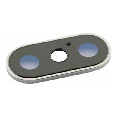 Sklíčko zadnej kamery iPhone X Silver