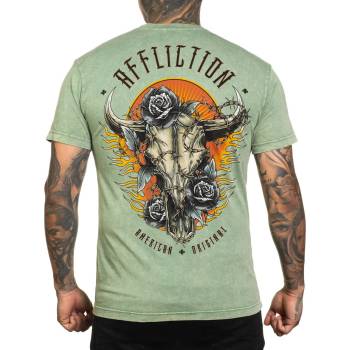 AFFLICTION мъжка тениска affliction - dakota fire - a26339-oigl