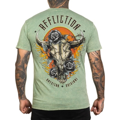 AFFLICTION мъжка тениска affliction - dakota fire - a26339-oigl