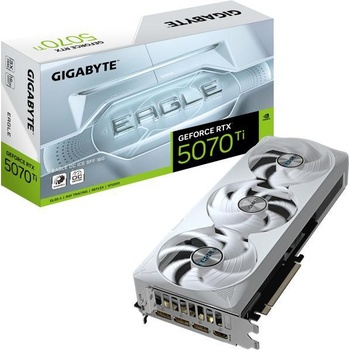 Image 1 of GIGABYTE GeForce RTX 5070 Ti EAGLE OC ICE SFF 16GB GDDR7 256bit (GV-N507TEAGLEOC-ICE-16GD)