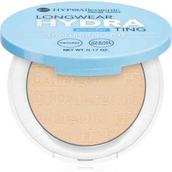 Bell Hypoallergenic Hydrating компактна пудра с хиалуронова киселина цвят 01 Nude 5 гр