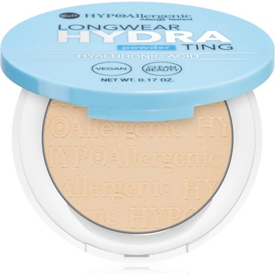Bell Hypoallergenic Hydrating компактна пудра с хиалуронова киселина цвят 01 Nude 5 гр