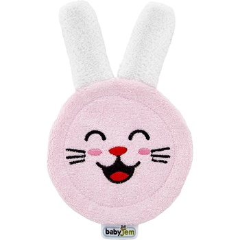 Image 1 of BabyJem Ръкавица за чесане на зъбки BabyJem - Розова (627)