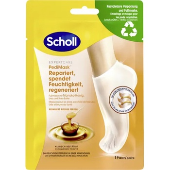 Scholl Маска за крака с манука мед ExpertCare - 1 чф