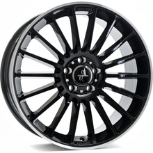 Keskin KT15 8x18 5x112 ET45 black lip polished