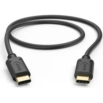 Image 1 of Hama Кабел за зареждане, usb-c - usb-c, 0, 5 м, черен (hama-201706)