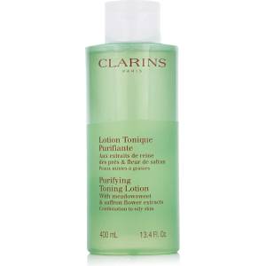 Clarins Purifying Toning Lotion Meadowsweet & Saffron Flower (Combination to Oily Skin) 400 ml