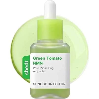 SUNGBOON EDITOR Green Tomato NMN Pore Minimizing Ampoule - Ампула за Свиване на Порите 40ml