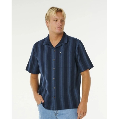 Rip Curl košile Classic Surf Weaver krátký rukáv dark navy