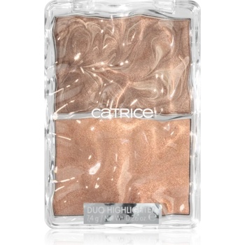 Catrice UNDERWATER SECRETS озарител дуо цвят C02 Deep Sea, Baby! 7.4 гр