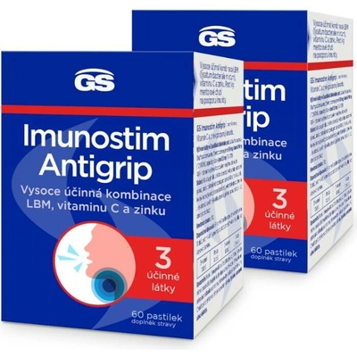 GS Imunostim Antigrip 2 × 60 pastilek