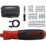 WIHA Отвертка WIHA, SpeedE, моторизирана, 12Nm, 30pcs лост за задвижване, USB зарядно устройство в текстилна чанта 45791 (45791)