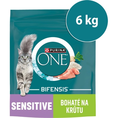 Purina ONE Bifensis Sensitive morka 8 x 0,75 kg