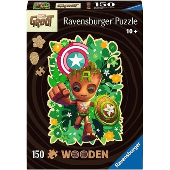 Ravensburger Дървен пъзел Ravensburger от 150 части - Грут (7012001459)