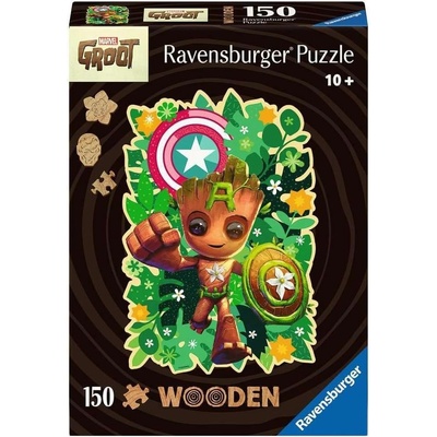 Ravensburger Дървен пъзел Ravensburger от 150 части - Грут (7012001459)