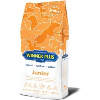 WINNER PLUS Super Premium Junior - пълноценна храна за подрастващи кученца от 3 до 20 месеца, от всички породи, Германия - 18 кг