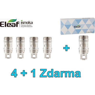 Eleaf Žhavící hlava iJust 2 Melo EC-M N S 0,15 ohm EC-M 4 ks