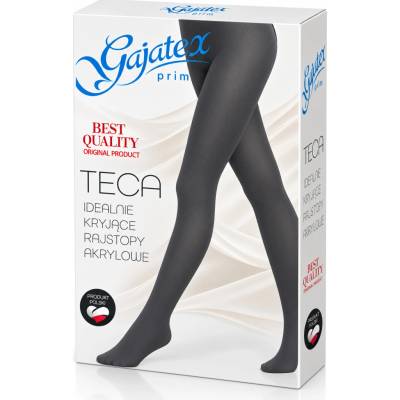 Gajatex-Prim TECA 180 DEN akrylové punčochové kalhoty FUMO ŠEDÁ
