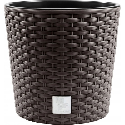 Prosperplast Rato round květináč DRTUS300L hnědý 30 cm