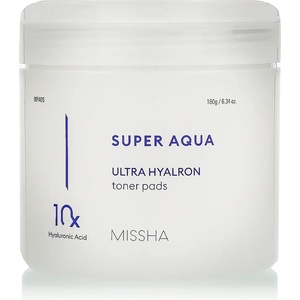 Missha Super Aqua Ultra Hyalron тонизиращи тампони 90 бр