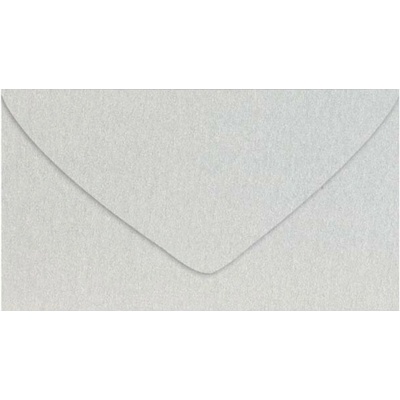 UNIPAP dopisní obálka metallic 120g C6 114x162mm - stříbrná 5550384 593698