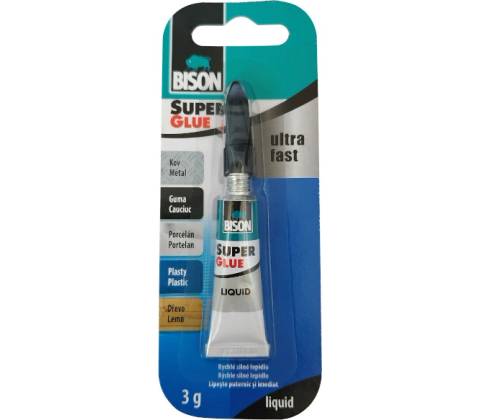 BISON Super Glue Liquid 3g