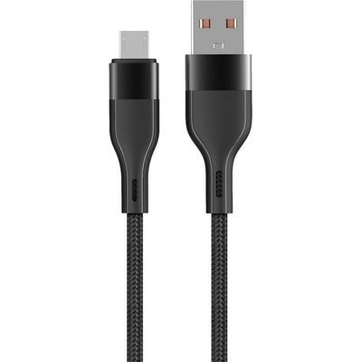 Maxlife MXUC-07 USB - microUSB, 2,4A, 1m, černý