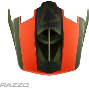 Náhradní kšilt helmy Leatt Visor DBX 4.0 V20.1 Forest S-M