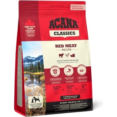 Acana Dog Classics Red Lamb Beef Pork 2 kg