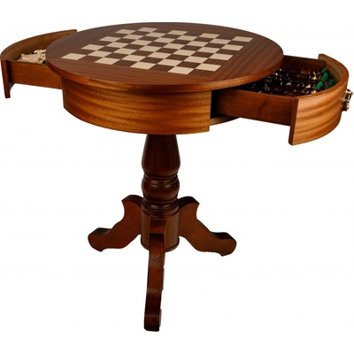 Šachový stůl se šuplíky a figurkami - Komfort