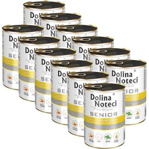 Dolina Noteci Premium Senior Богат с Пиле с Моркови и Босилек 12 x 400 г