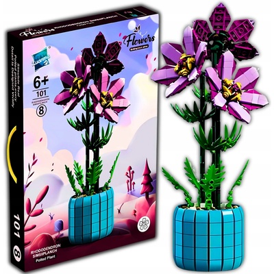 Mould King 10024S Váza s květinami Strelicie