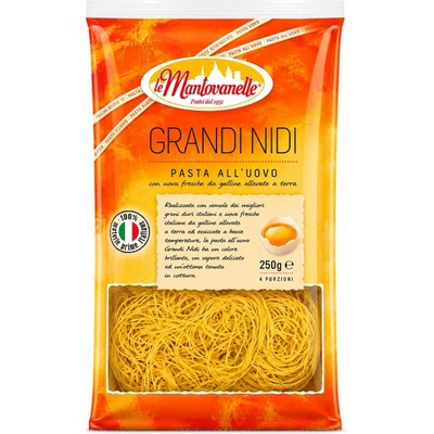 Pastificio Le Mantovanelle Tagliolini vaječná zavářková hnízda 250 g