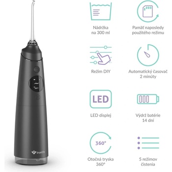 TrueLife AquaFloss Compact C300 Black