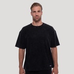 GymBeam Тениска Persistence Washed Black L