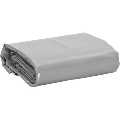 Petrashop Plachta šedá 4 x 5 m 650 g/m² Šedá 156113