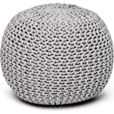 Bonami Essentials Сив и кафяв диван Jagger pouf - Bonami Essentials (RE-PU-04 Grey)