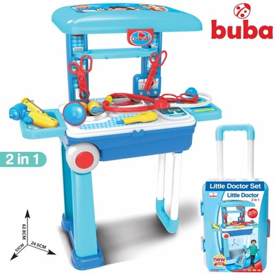 Buba Детски лекарски комплект 2в1 Buba, Медицински център