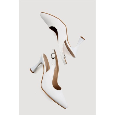 Moda Trend Дамски елегантни обувки - Бели #331896 (331896_Бяло)