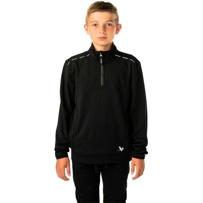 Bauer Team Fleece 1/2 Zip Hoodie Black