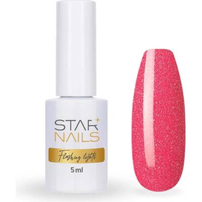 Polish Flashing Lights Uv Led gel Miami sytě neonově růžový gel lak 025 5ml